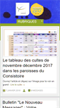Mobile Screenshot of consistoire-oberbronn.org